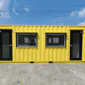 Container Bureau 20 Pieds Neuf Coloris Jaune