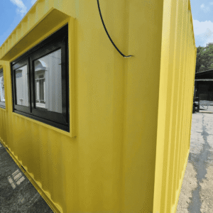 Container Bureau 20 Pieds Neuf Coloris Jaune