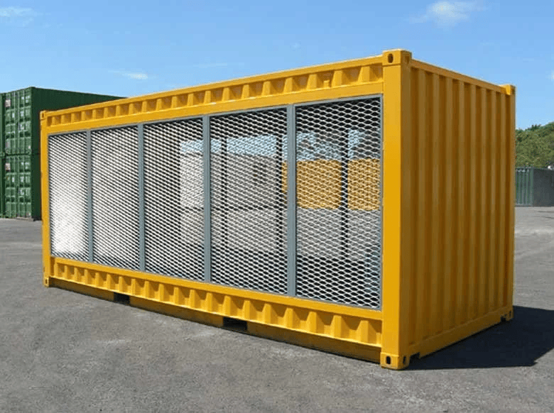 Container de Stockage de bouteilles de gaz 2 Container de Stockage 40 Pieds pour bouteilles de gaz