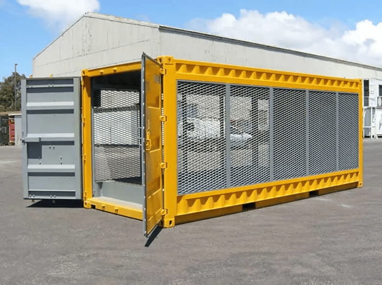 Container de Stockage de bouteilles de gaz 6 Container de Stockage 40 Pieds pour bouteilles de gaz