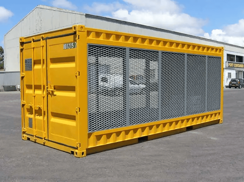 Container de Stockage de bouteilles de gaz Container de Stockage 40 Pieds pour bouteilles de gaz