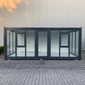 Bureau Modulaire 18 m² avec Façade Vitrée