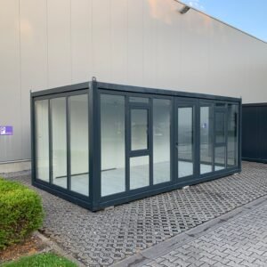 Bureau Modulaire 18 m² avec Façade Vitrée