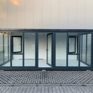 Bureau Modulaire 18 m² avec Façade Vitrée