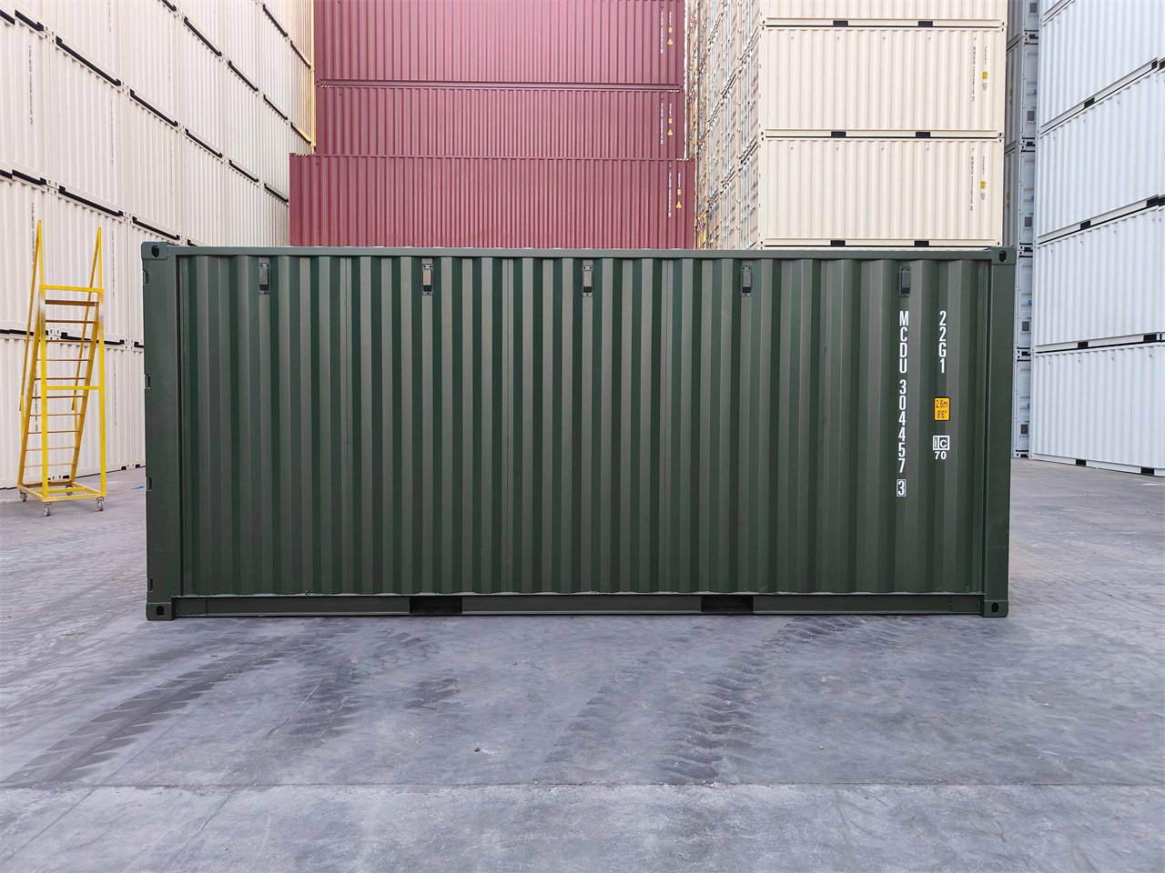 Container 20 Pieds Vert Neuf conteneur-maritime-20-pieds-vert-neuf