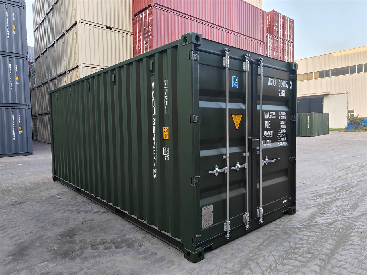 Container 20 Pieds Vert Neuf Container 20 Pieds Vert Neuf