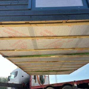 Studio Modulaire 18 m² Isolé Bardage Bois Anthracite