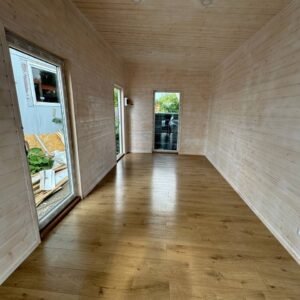 Studio Modulaire 18 m² Isolé Bardage Bois Anthracite