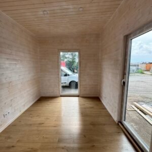Studio Modulaire 18 m² Isolé Bardage Bois Anthracite