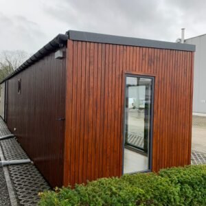Unité Résidentielle Modulaire 30 m² – Bardage Bois