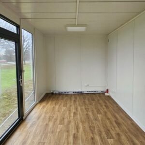 Pavillon Modulaire Panoramique 18 m² Tout Équipé - Isolé et Climatisé