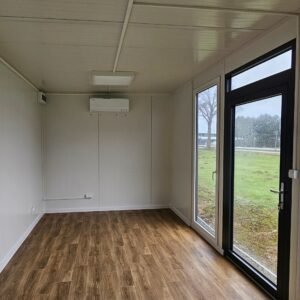 Pavillon Modulaire Panoramique 18 m² Tout Équipé - Isolé et Climatisé