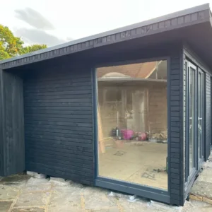 Studio de jardin en Bois SIP 20 m² avec Baies Panoramiques