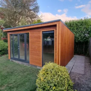 Studio de jardin en Bois SIP 20 m² avec Baies Panoramiques